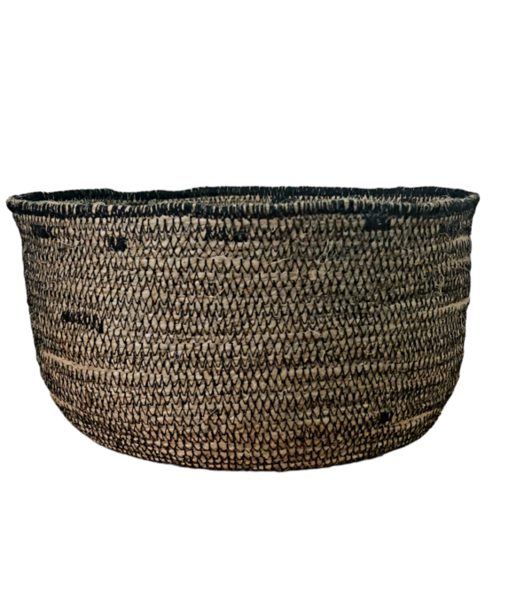 Round rope basket