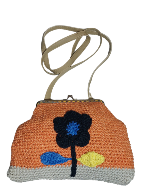 Crochet handbag