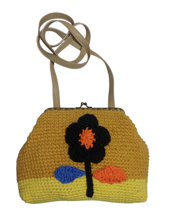 Crochet handbag