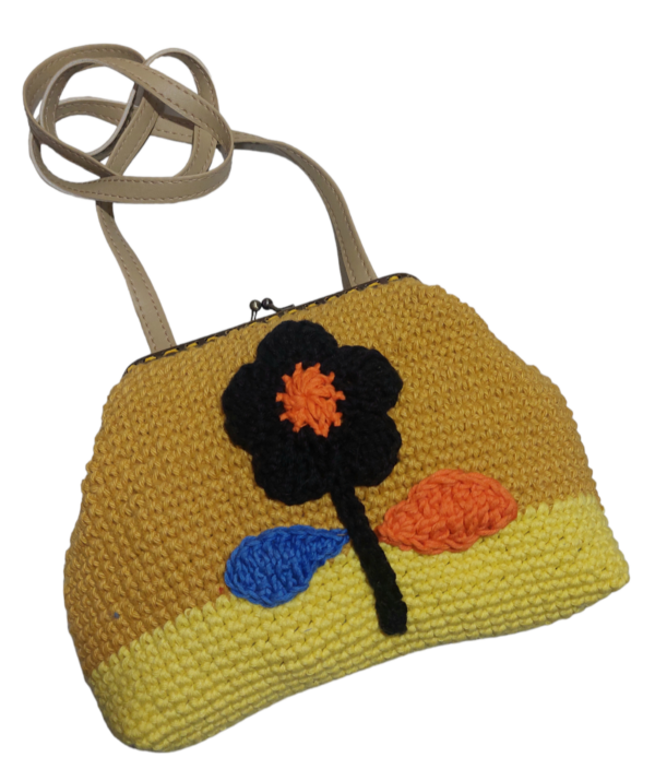 Crochet handbag