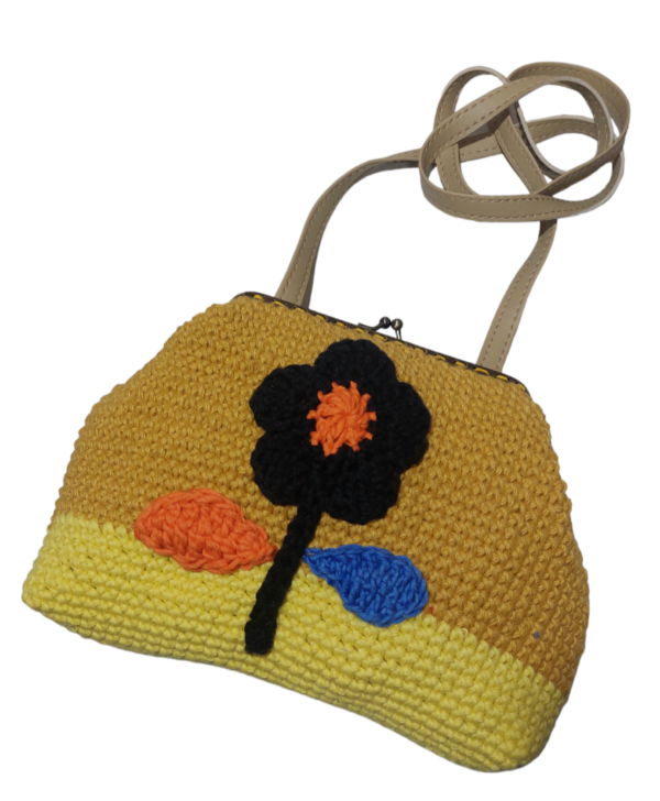 Crochet handbag