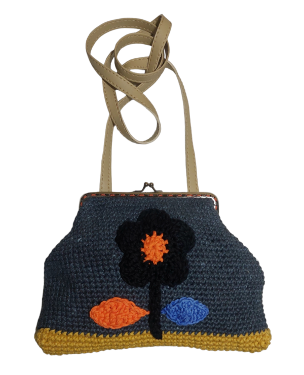 Crochet handbag