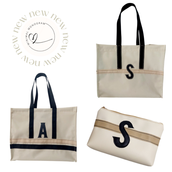 Monogram shopper bag Mirea - Image 3