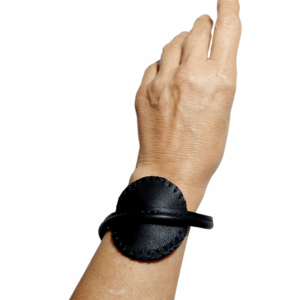 Leather bangle
